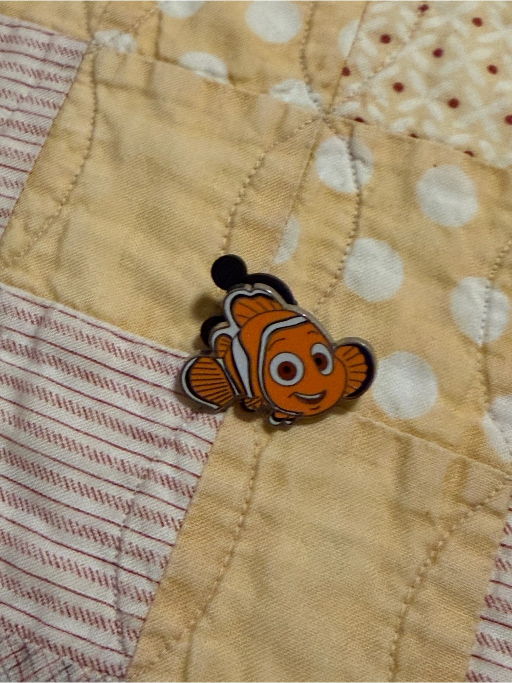 Disney NemoEnamel Pin - Orange Fish Lapel Pin